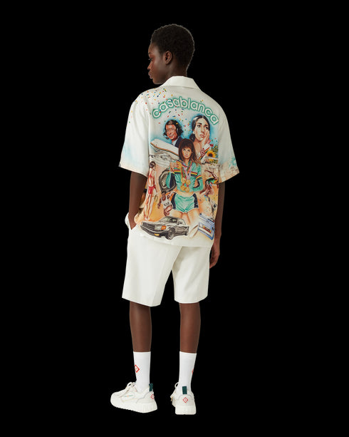 CASABLANCA Silk Twill - Celebration Du Sport Unisex Apparel